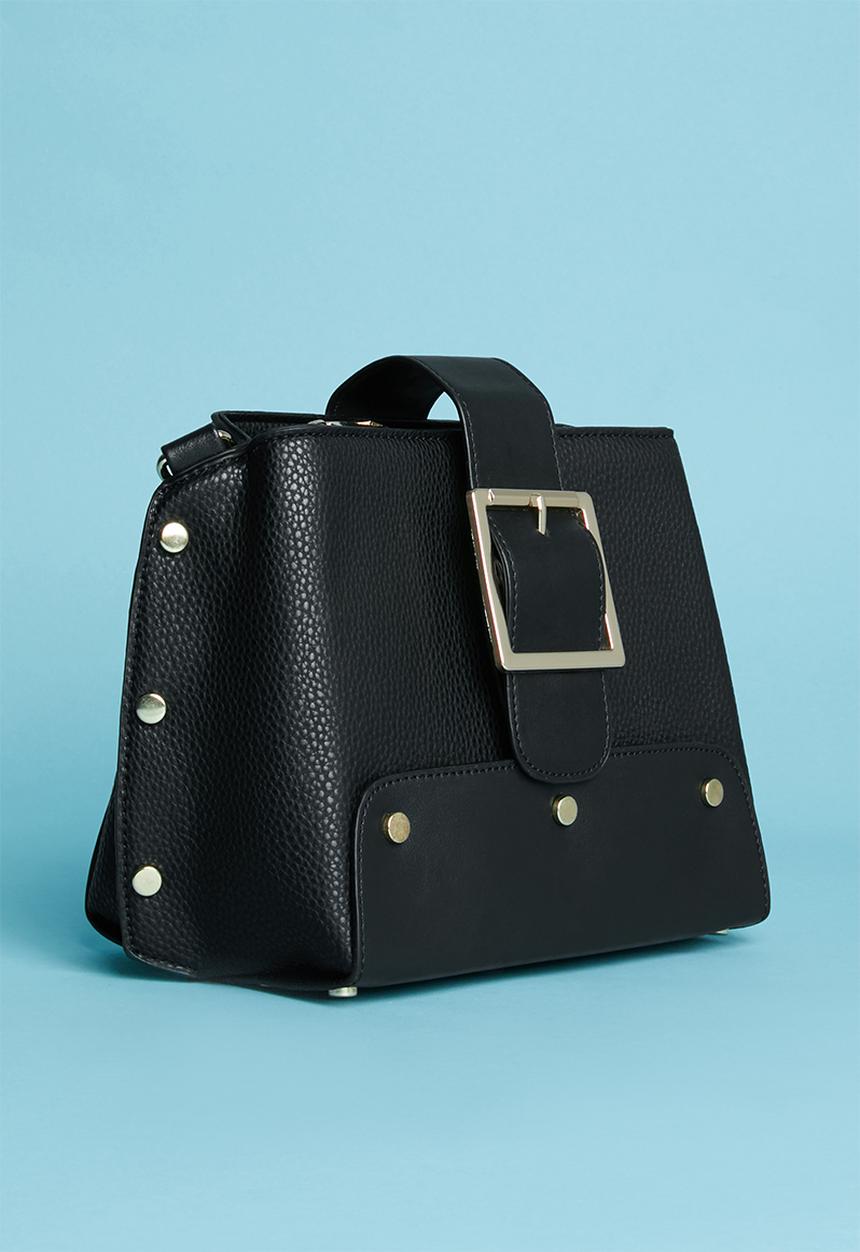 Superbalist - Stud detail cross body bag - black