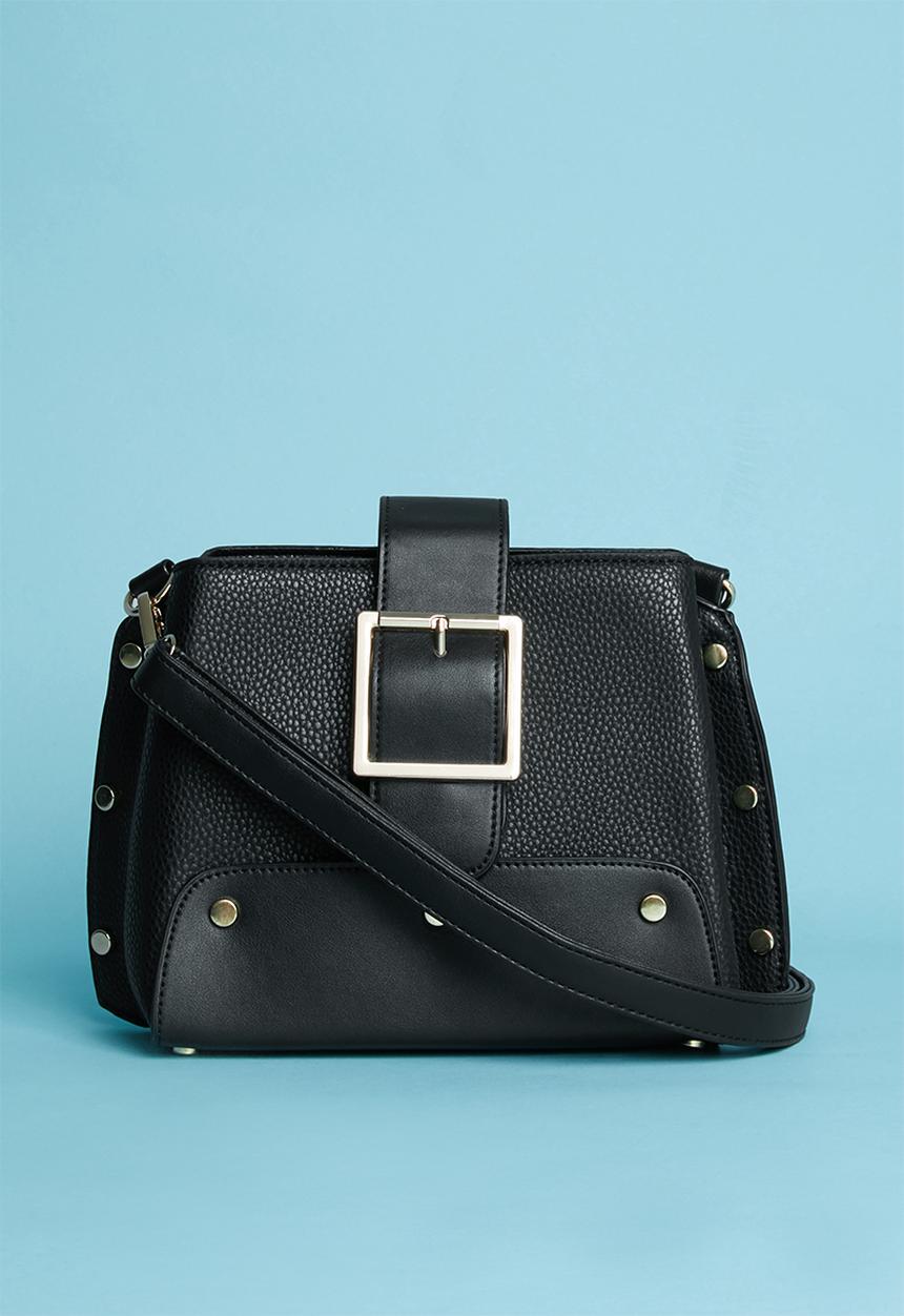 Superbalist - Stud detail cross body bag - black