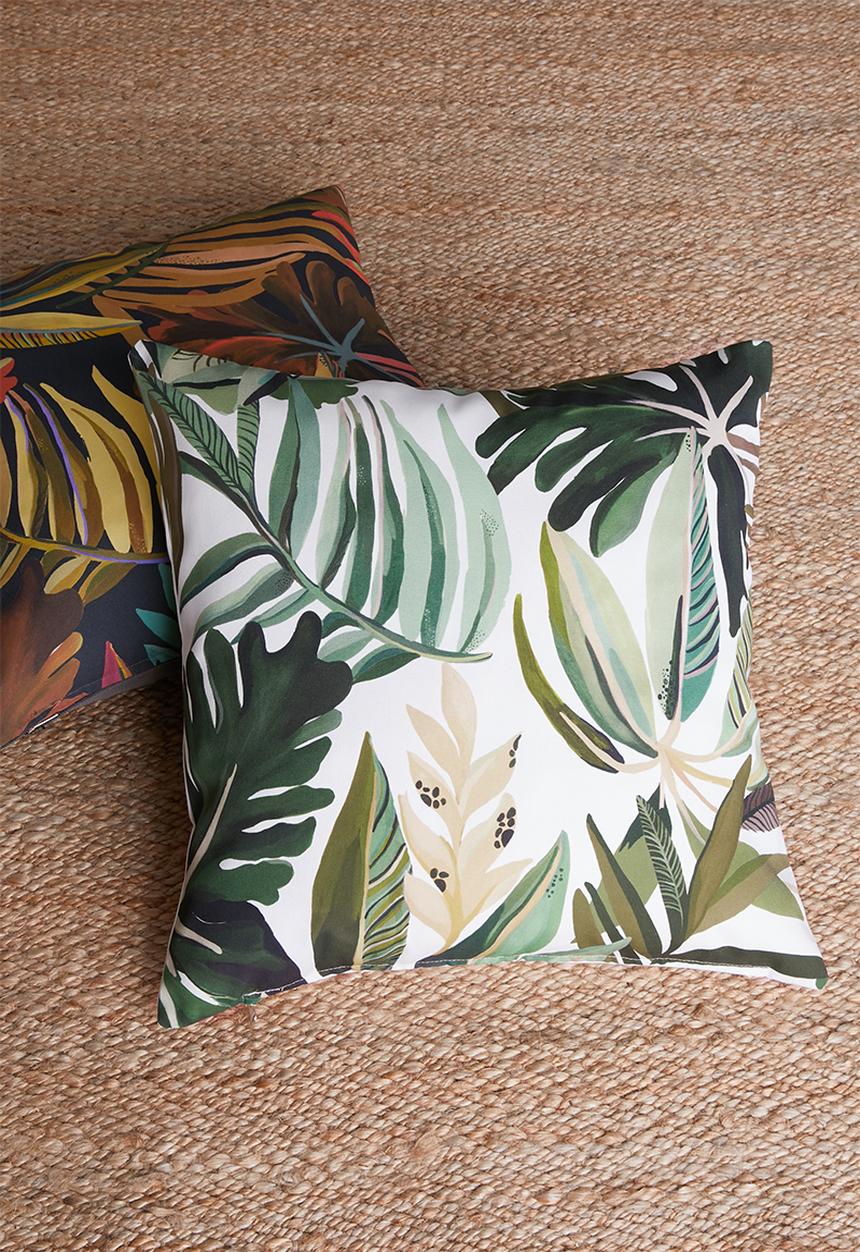 Hertex Haus - Machu outdoor cushion cover - greenery