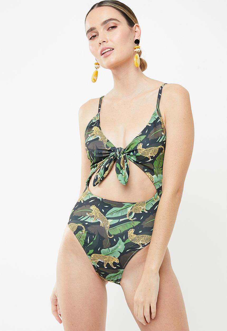 BeachCult - Nova cut out one piece - multi
