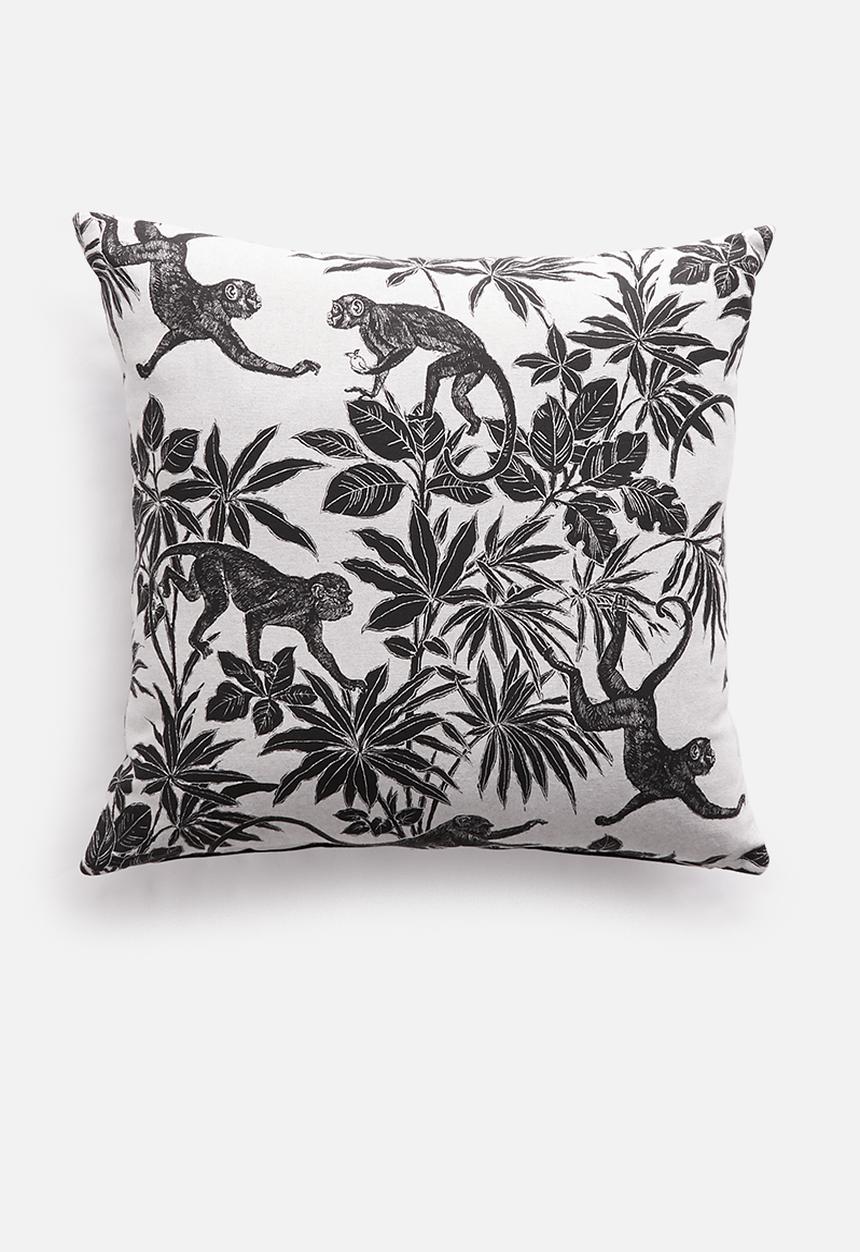 Hertex Haus - Sapajou cushion cover - noir