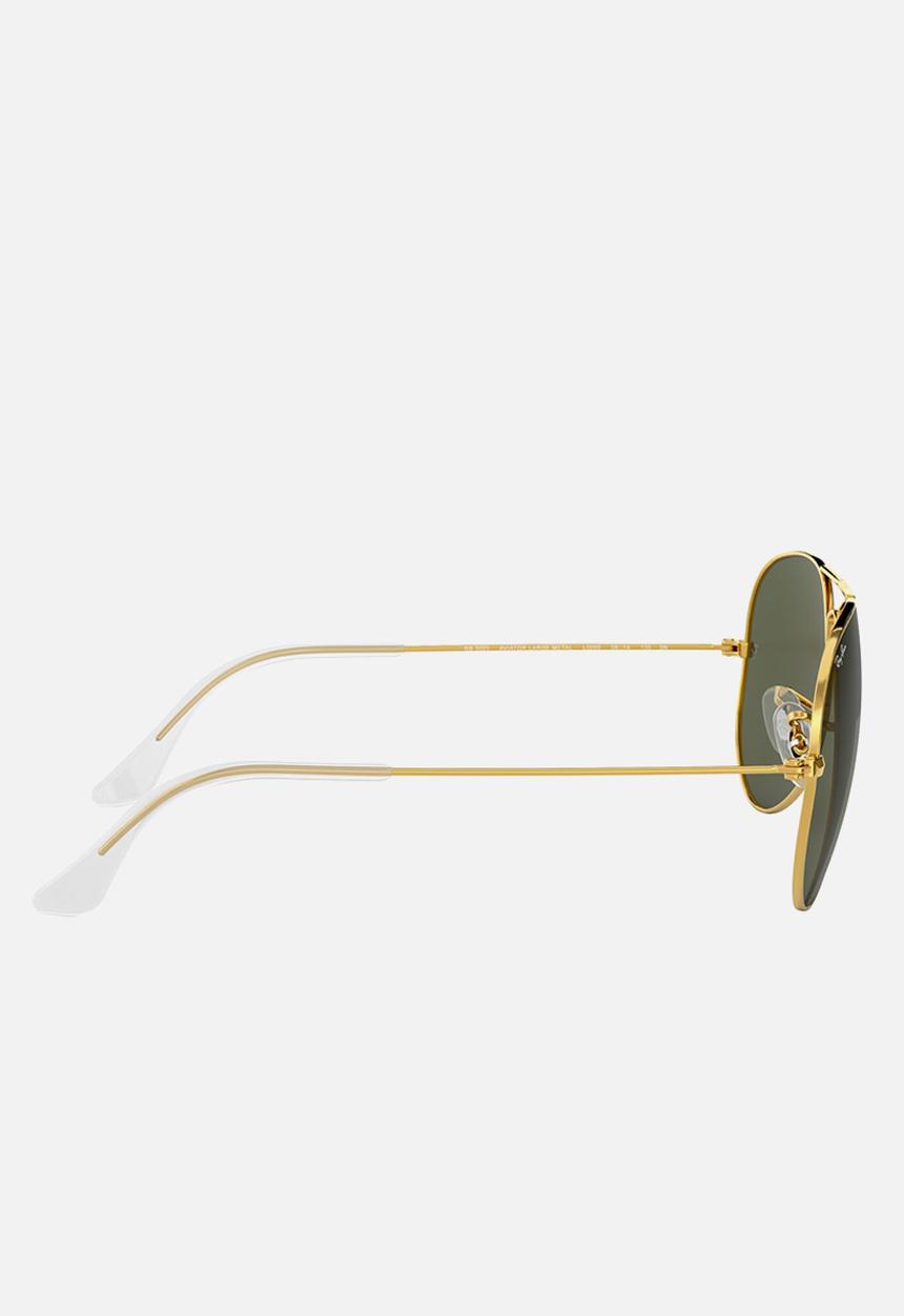 Ray-Ban - Ray-ban 0rb3025 58 sunglasses  - gold & green