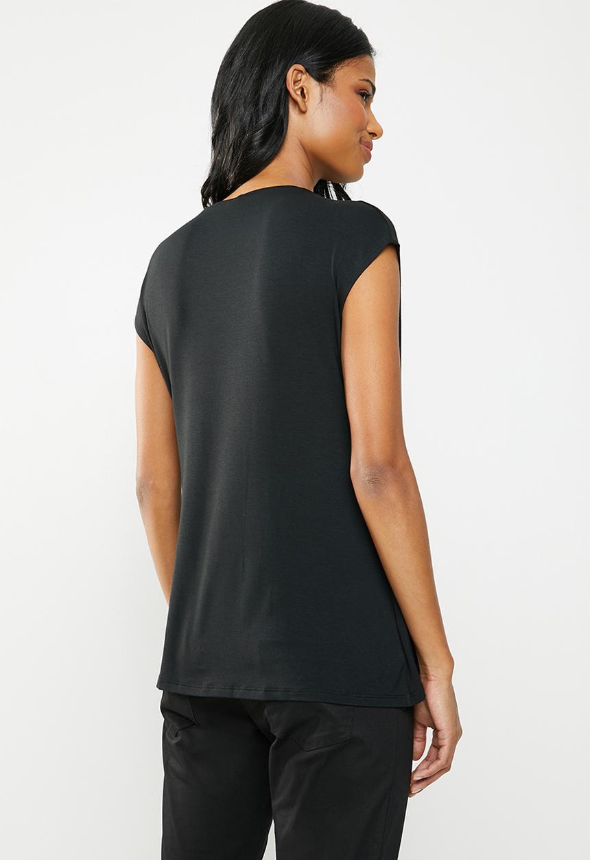 Cherry Melon - Overlay feeding top - black