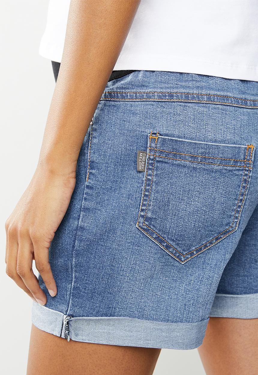 Cherry Melon - Denim summer shorts - blue