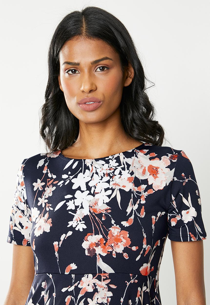Cherry Melon - Feminine skater top - multi