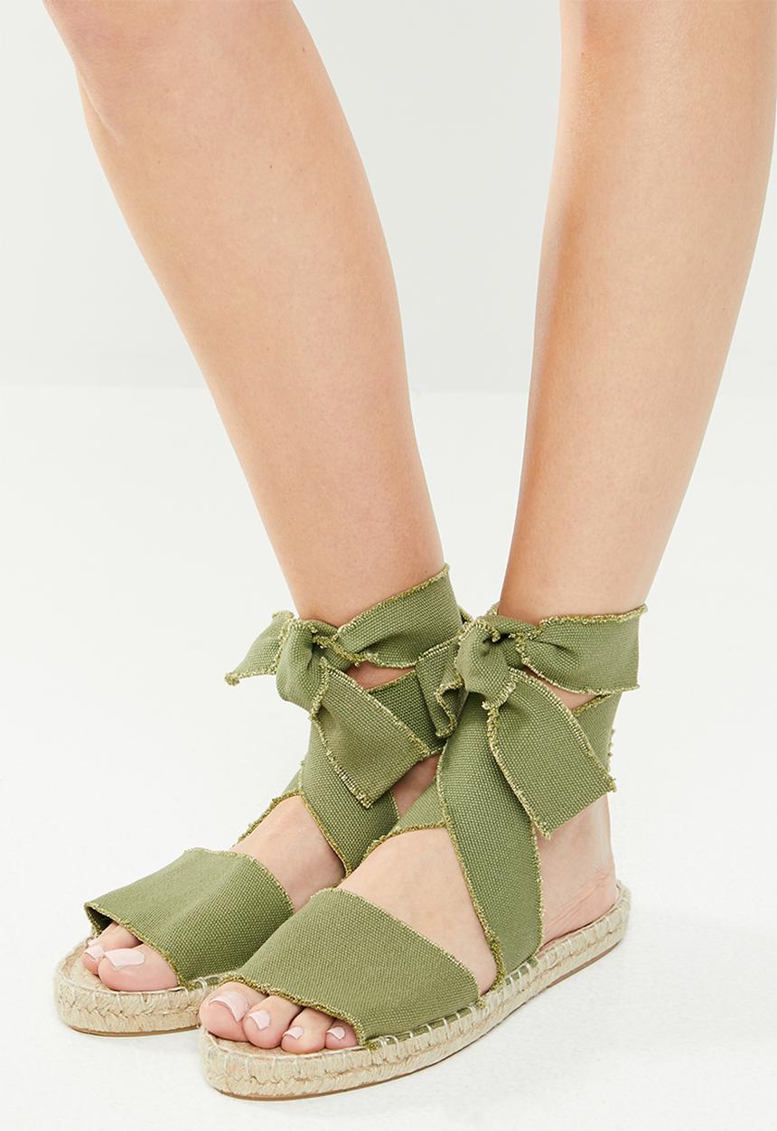Espadril - Mimi espadrille - green