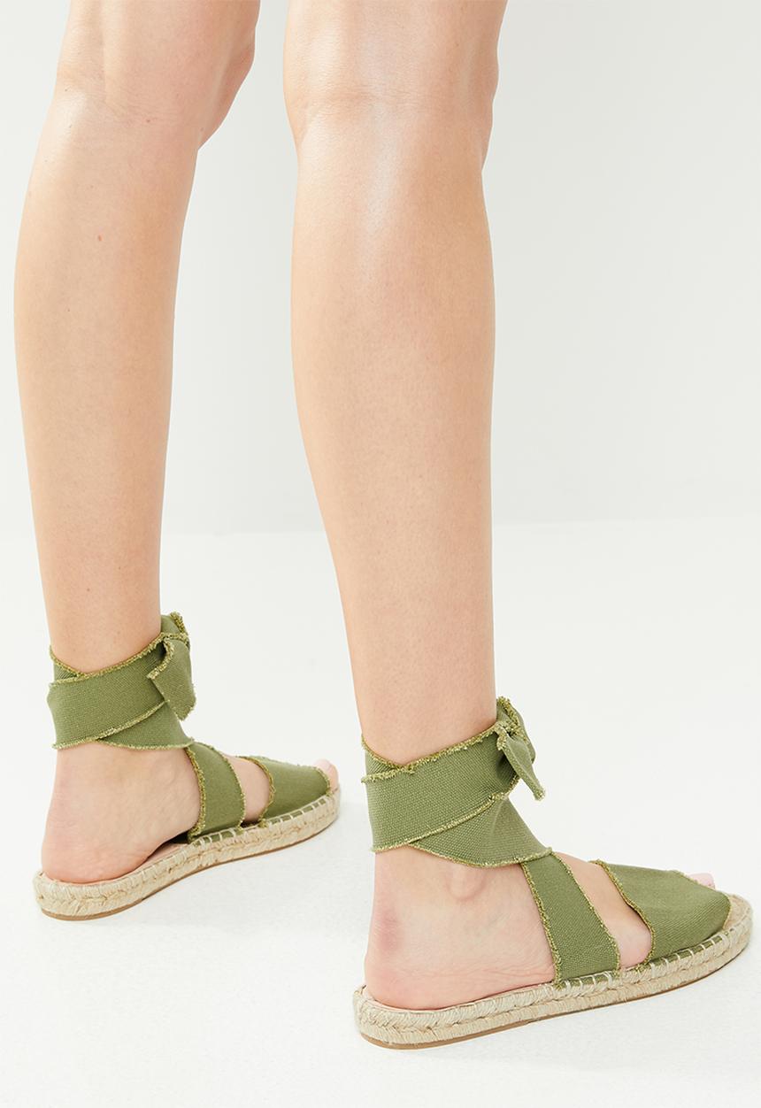 Espadril - Mimi espadrille - green