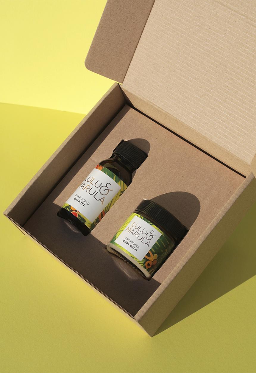 Lulu & Marula - Energising Bath & Body Kit