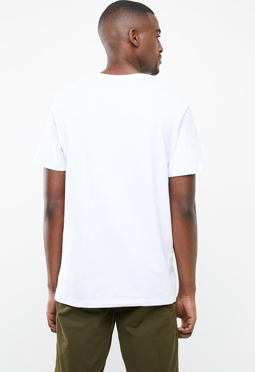 Jack & Jones - Goldie short sleeve crew neck T-shirt - white