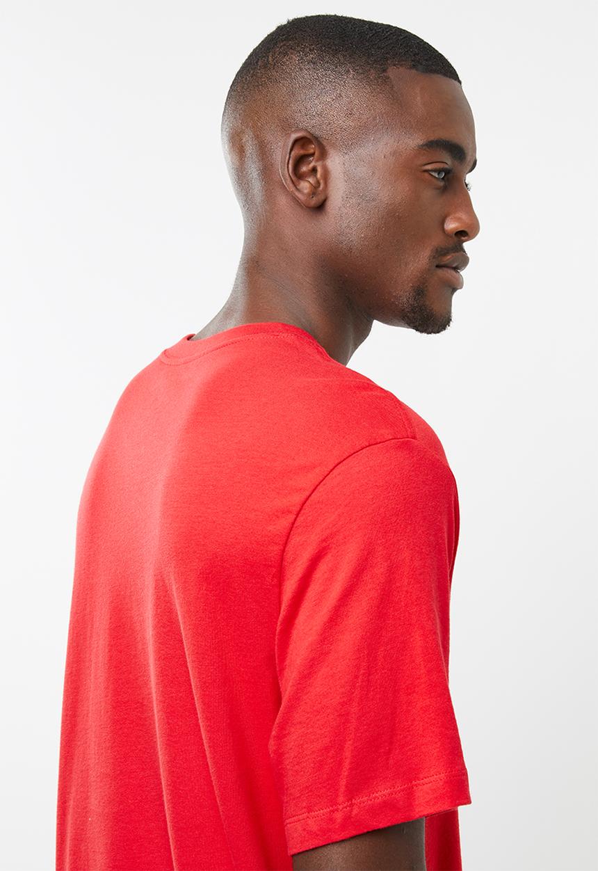 Nike - NSW Nike Air 1 short sleeve tee - red & black