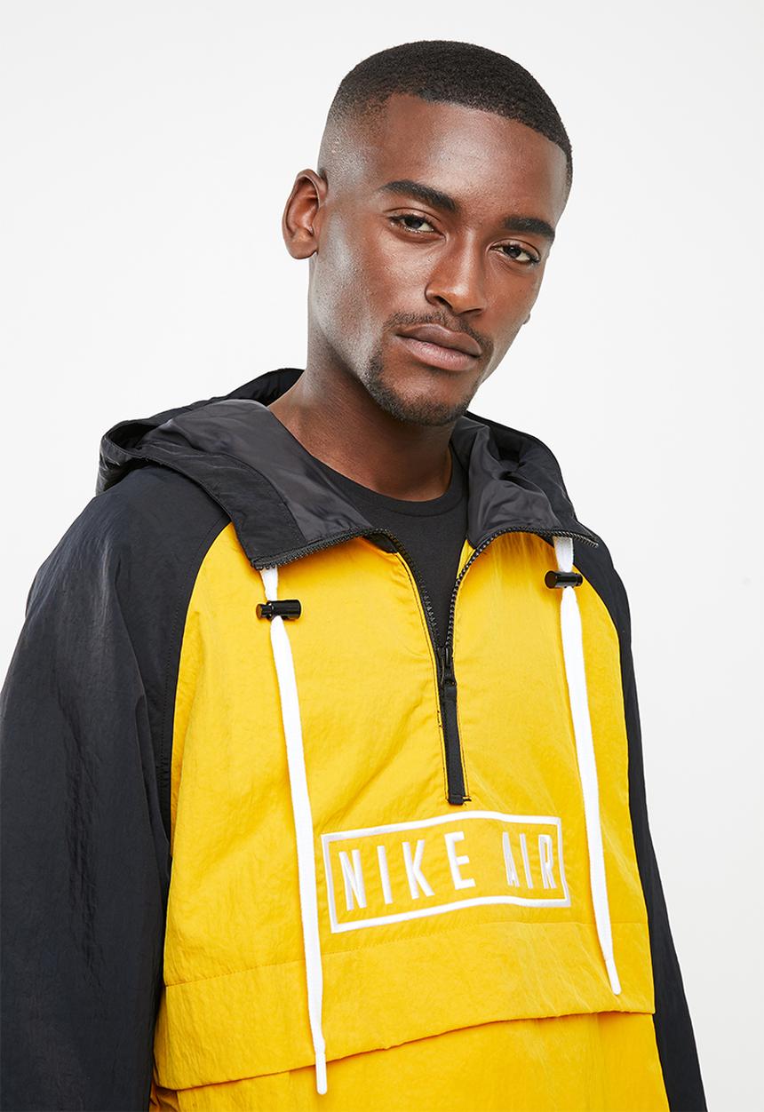 Nike - NSW Nike Air jacket - black & yellow 