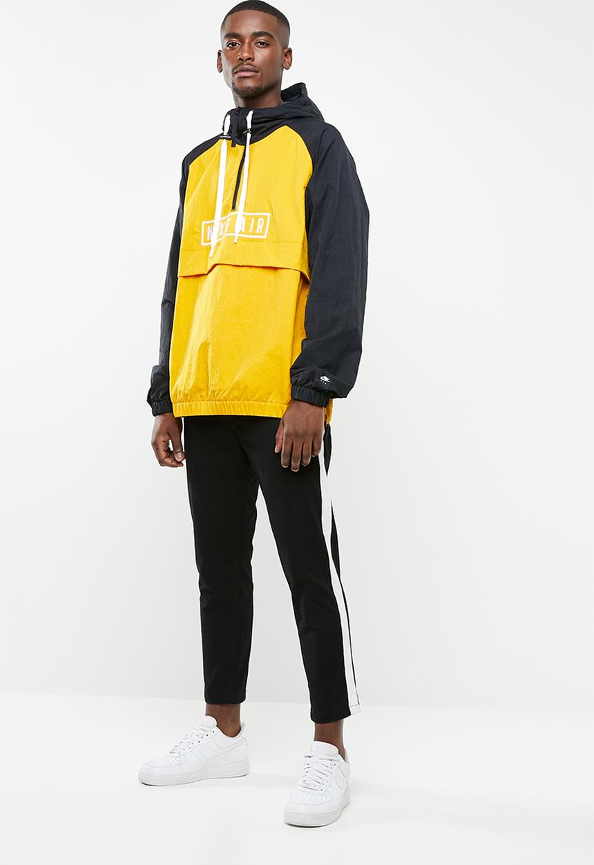 Nike - NSW Nike Air jacket - black & yellow 