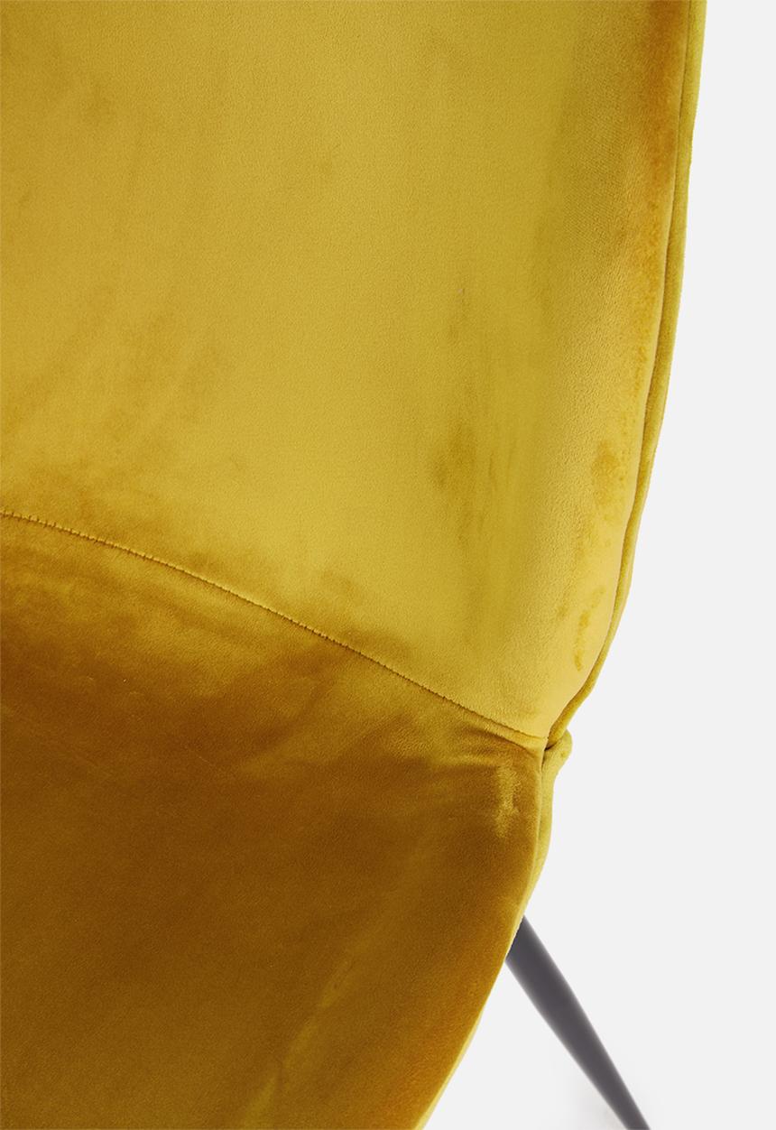 Sixth Floor - Rona chair - mustard