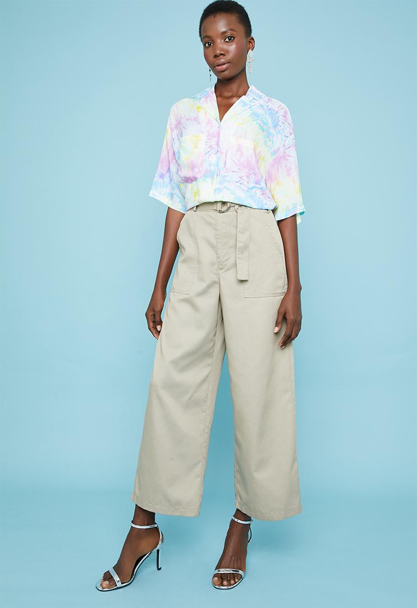 Superbalist - Tie-dye printed resort shirt - multi