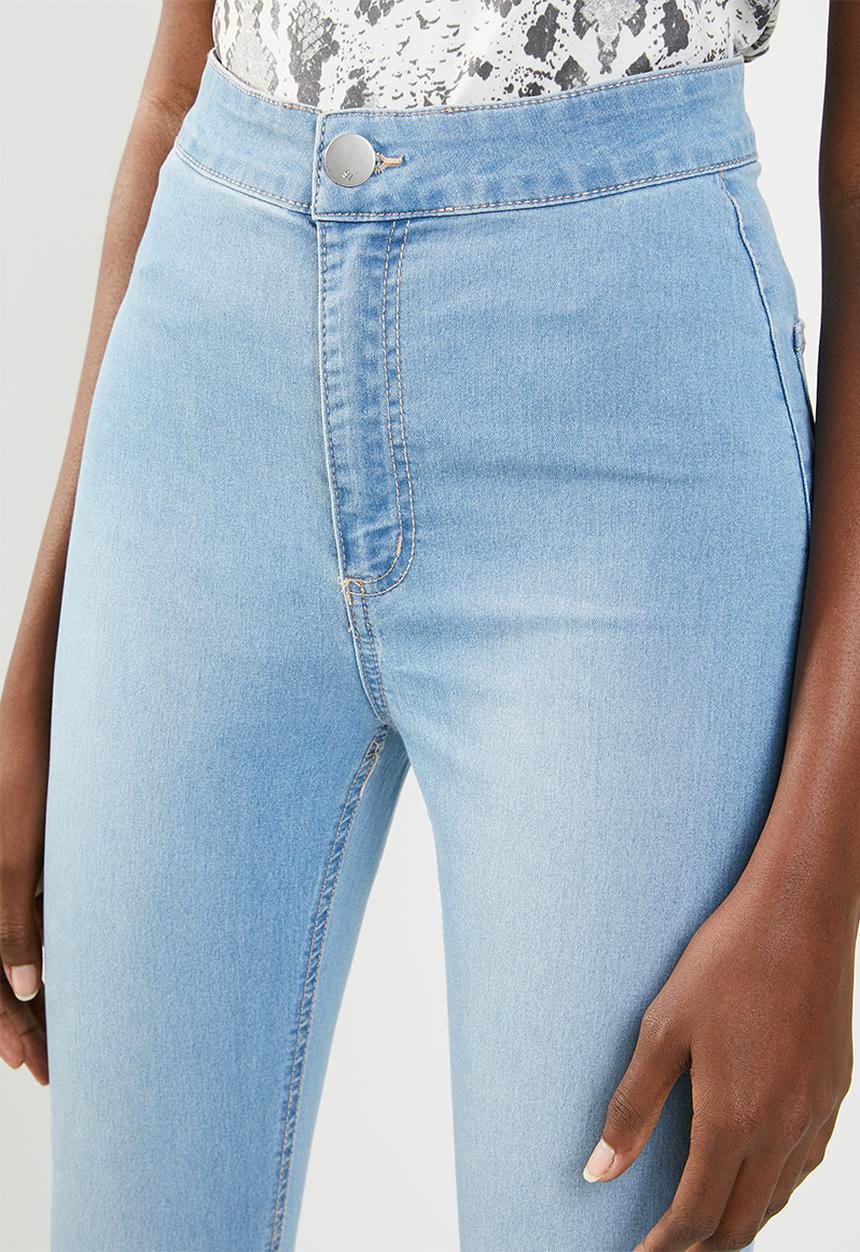 Cotton On - High rise jegging - blue