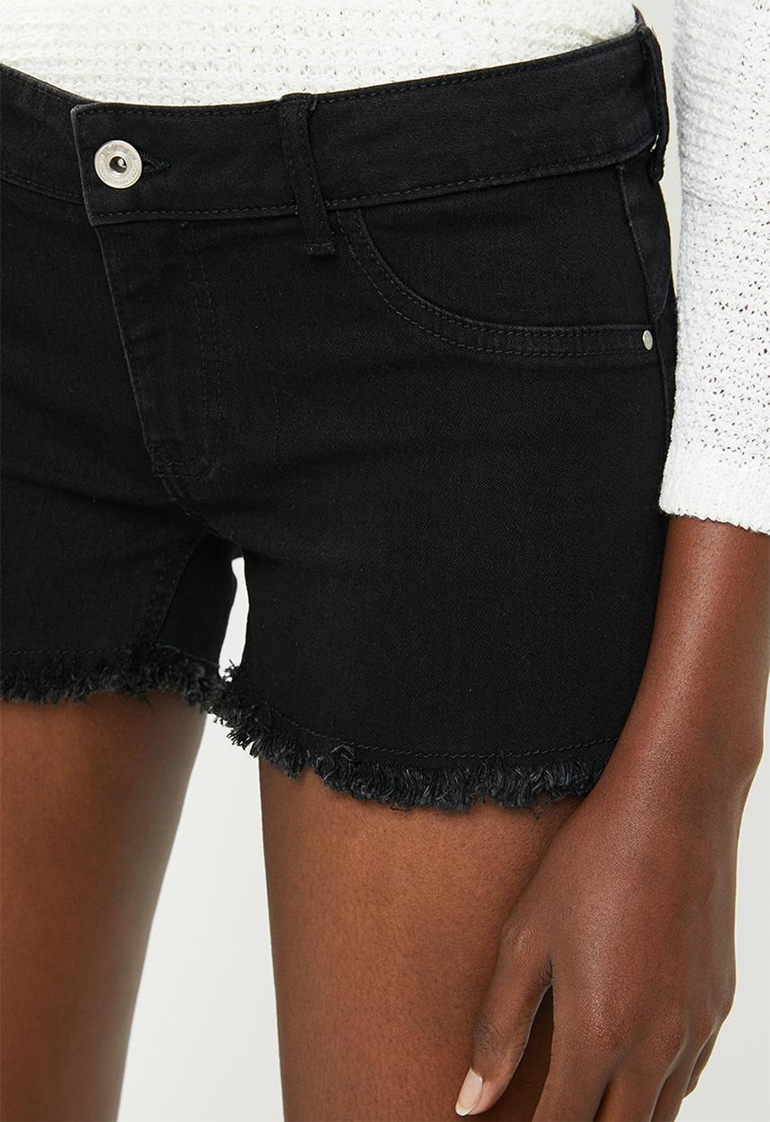 ONLY - Dylan pushup shorts - black