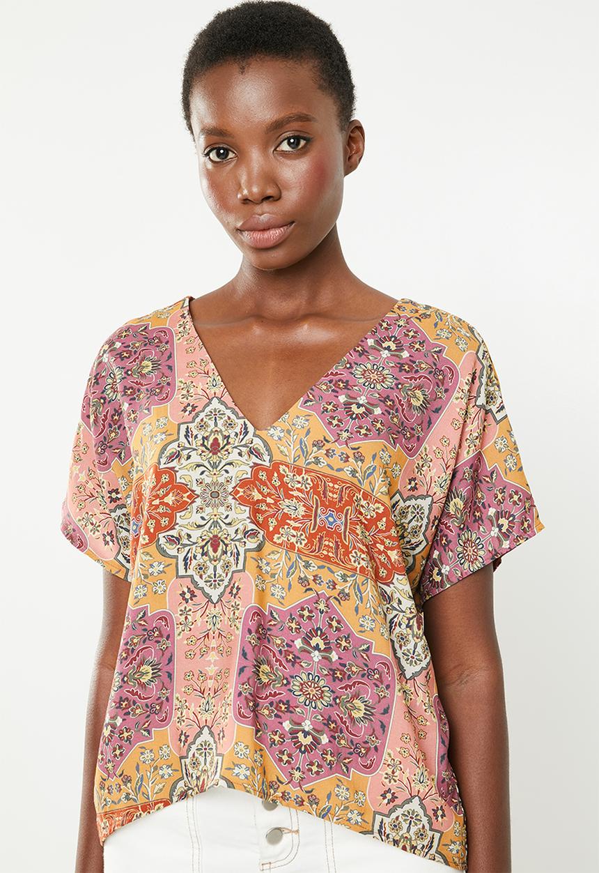 Superbalist - V-neck basic blouse - multi