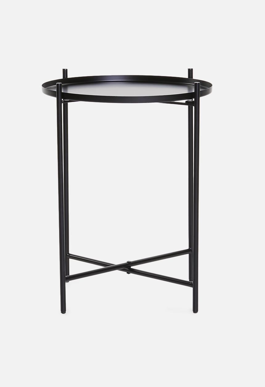 Sixth Floor - Dianara tray table - black 