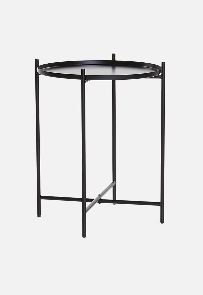 Sixth Floor - Dianara tray table - black 