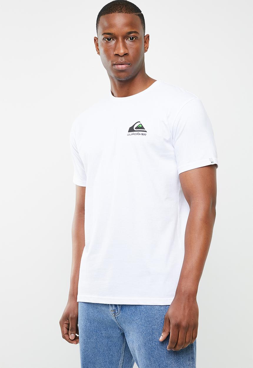 Quiksilver - Omni logo classic short sleeve tee - white