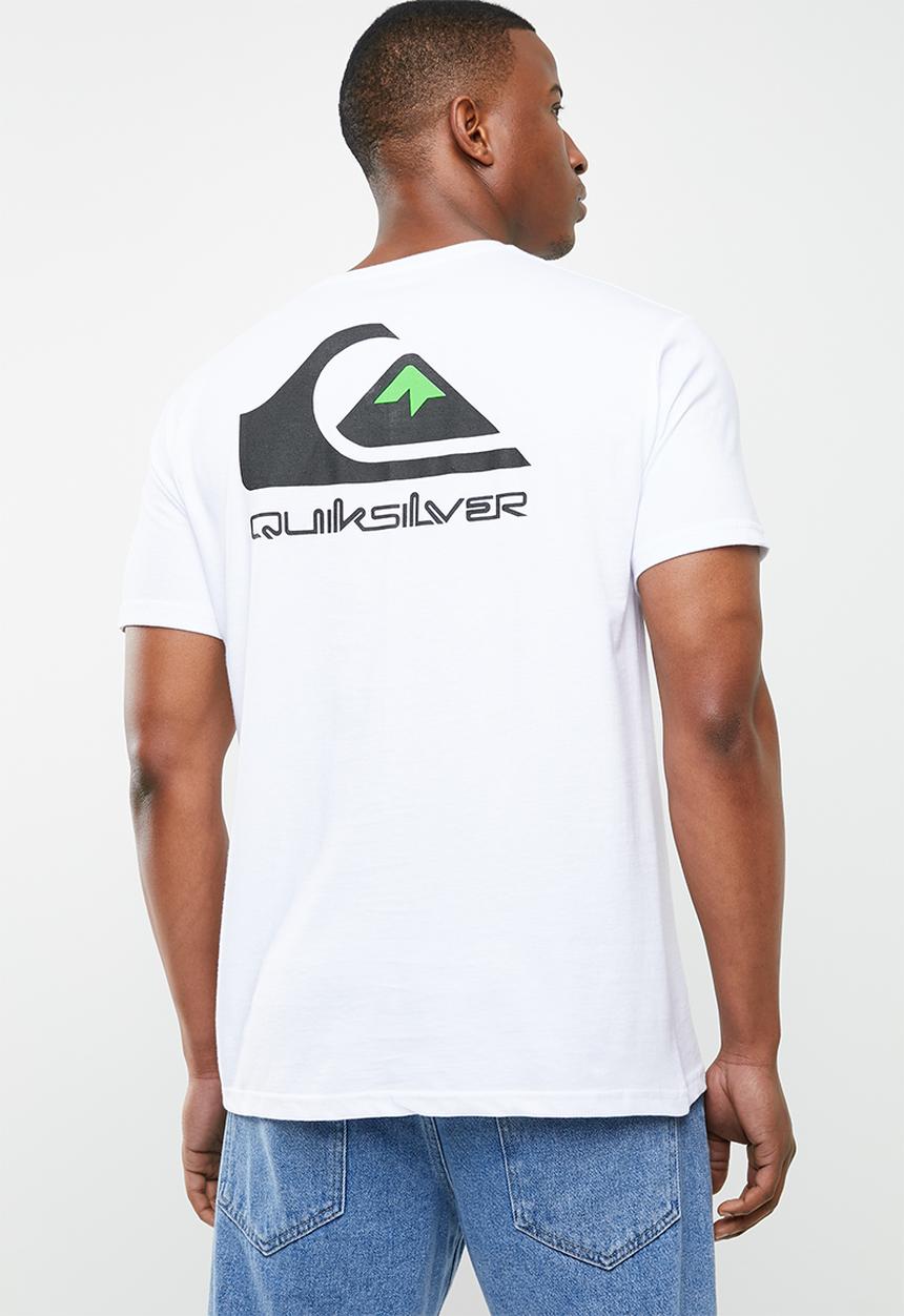 Quiksilver - Omni logo classic short sleeve tee - white
