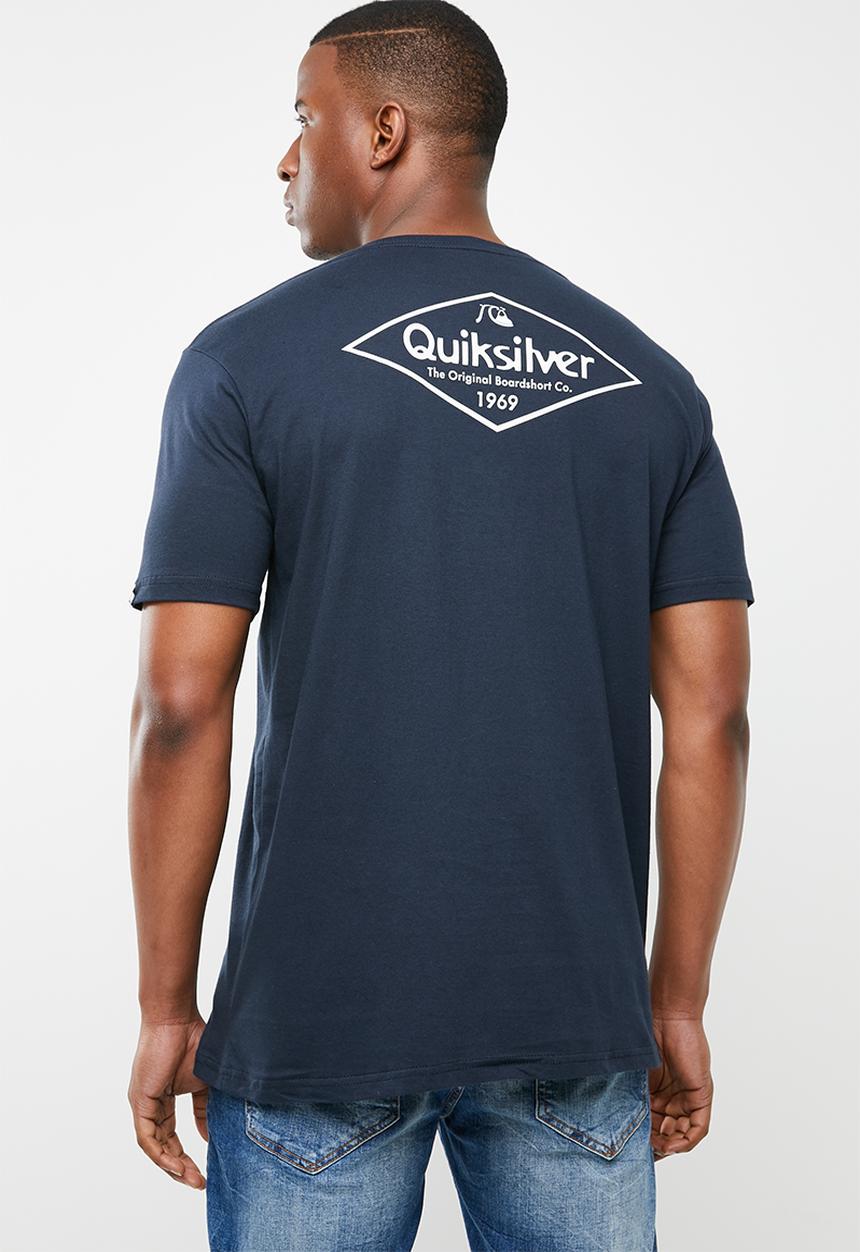 Quiksilver - Diamond tails short sleeve tee - navy