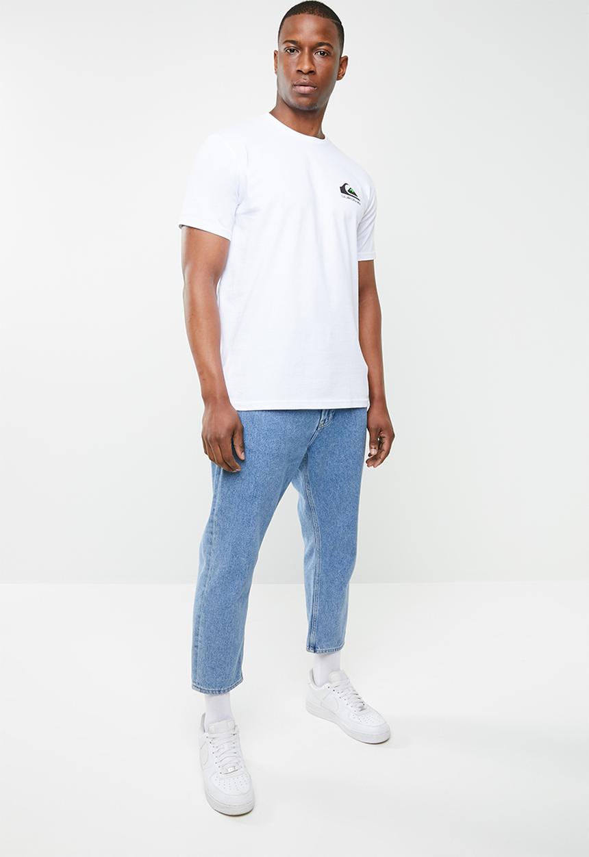 Quiksilver - Omni logo classic short sleeve tee - white