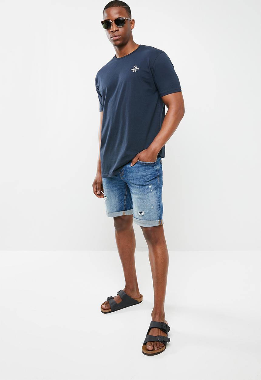 Quiksilver - Diamond tails short sleeve tee - navy
