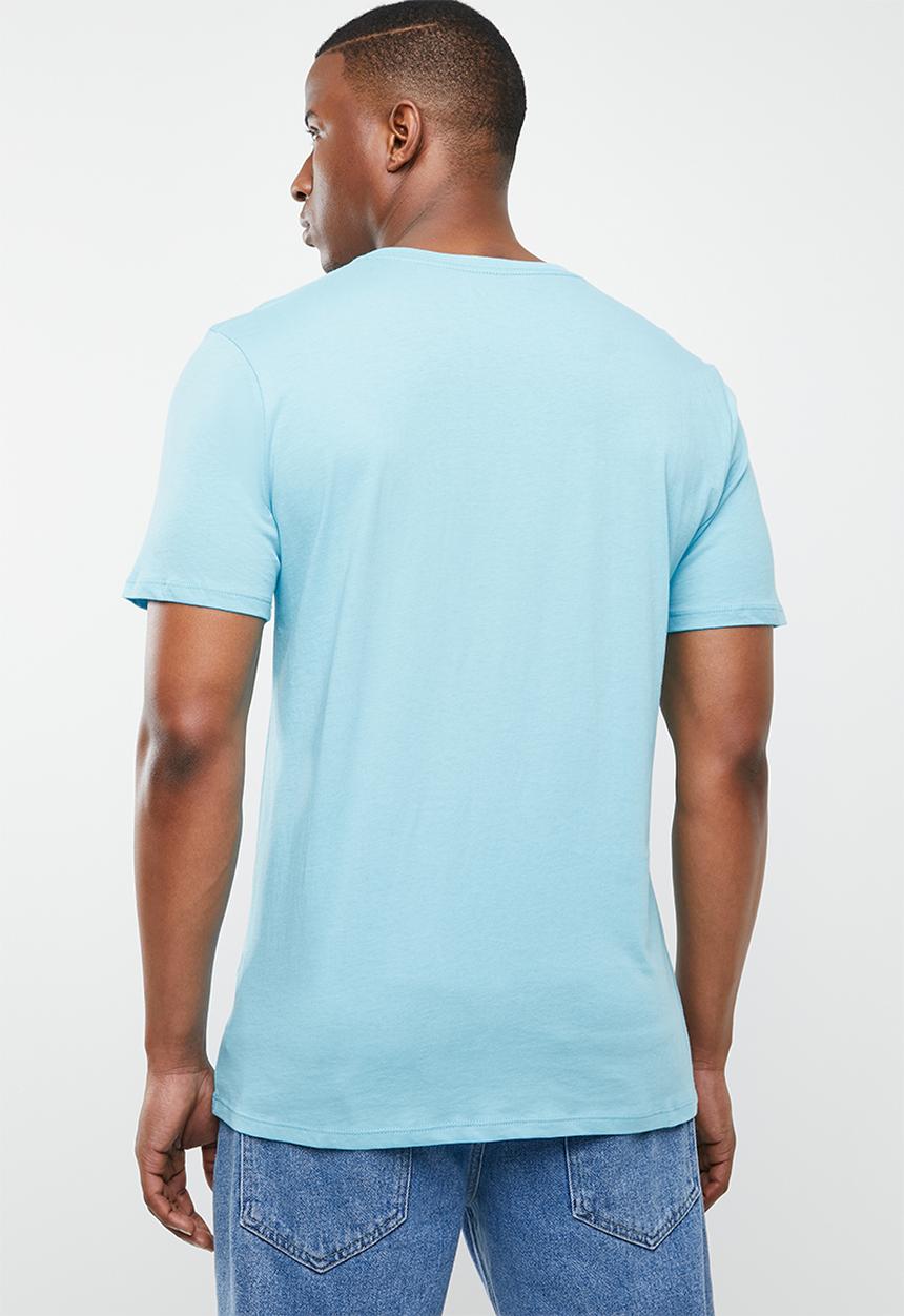 Hurley - Premium one & only solid short sleeve tee - blue