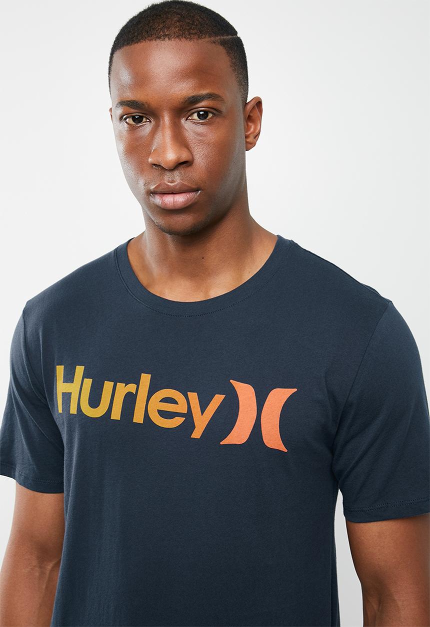 Hurley - Premium one and only gradient 2.0 short sleeve tee - navy