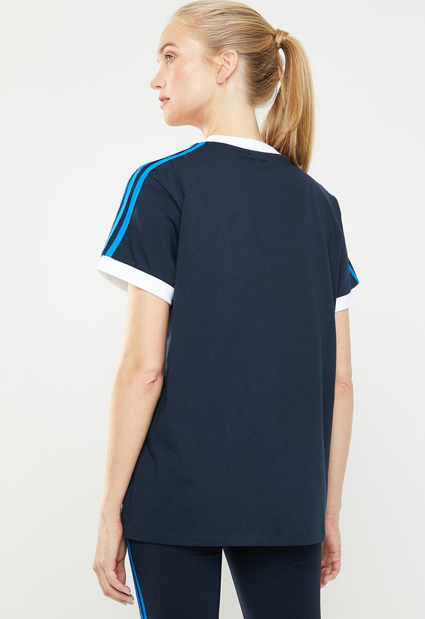 adidas Originals - 3 stripes tee - navy