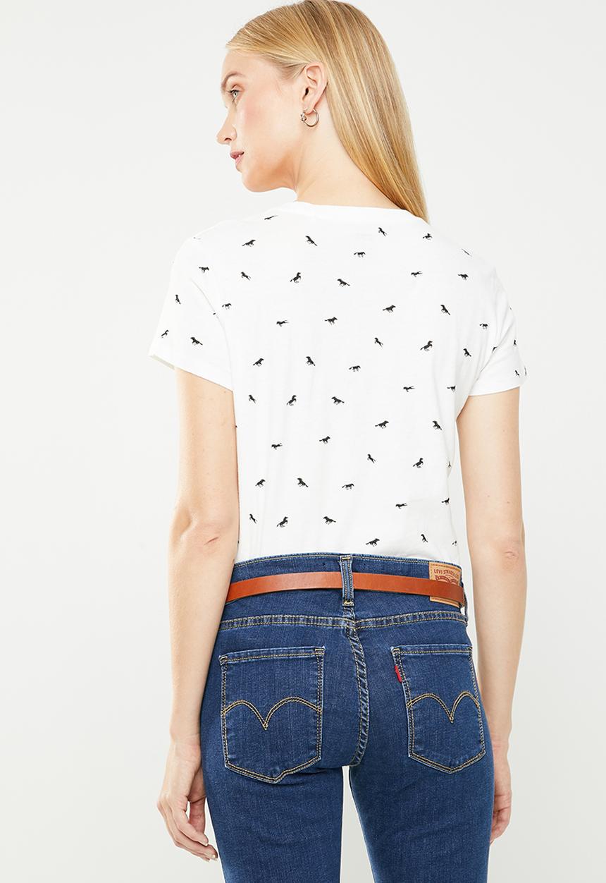 Levi’s® - The perfect crew wild horses - white