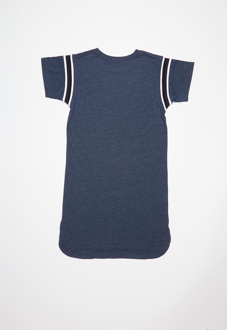 Converse - Converse girls yarn dye jersey dress - navy 