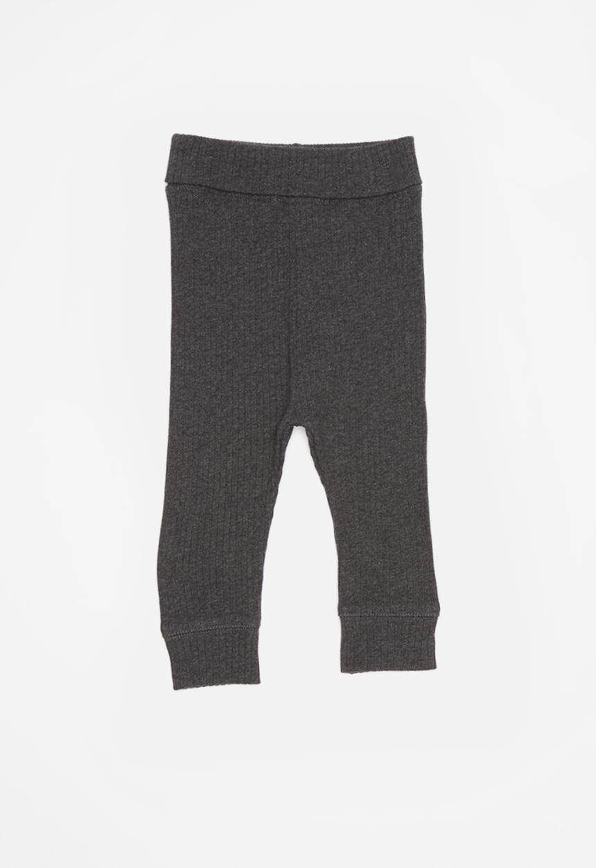 Cotton On - The rib legging - grey 