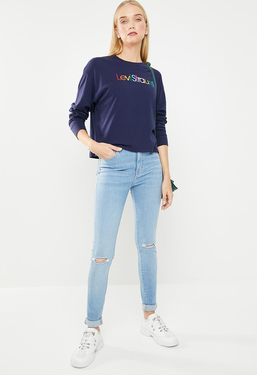 Levi’s® - Mile high super skinny - blue
