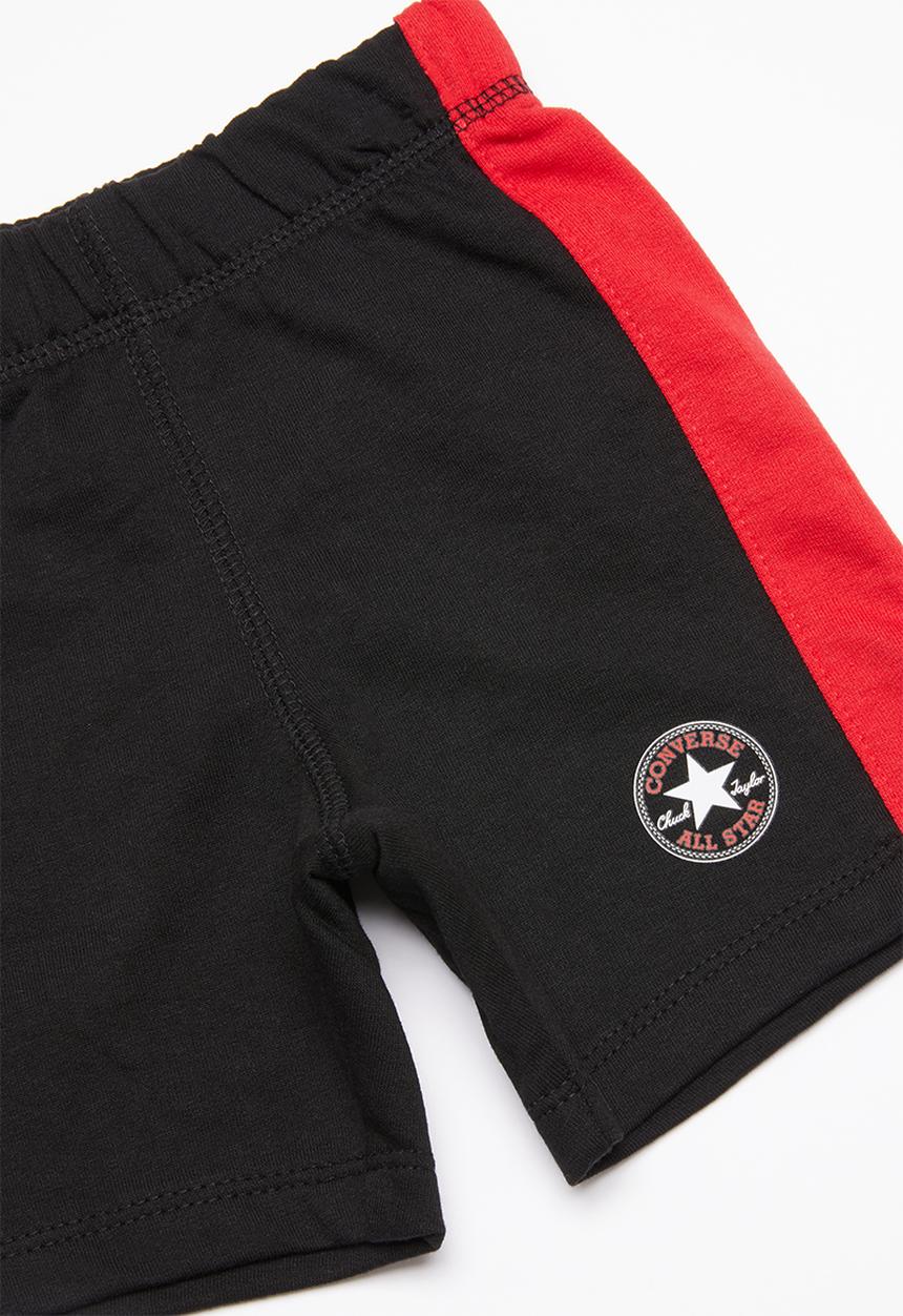 Converse - Cnvb ovrsd chuck patch short - red & black