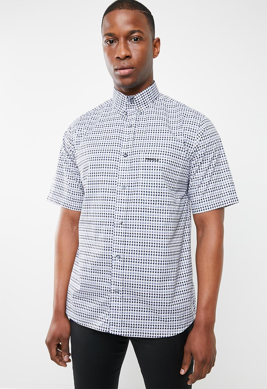 Pringle of Scotland - Everest short sleeve shirt - multi