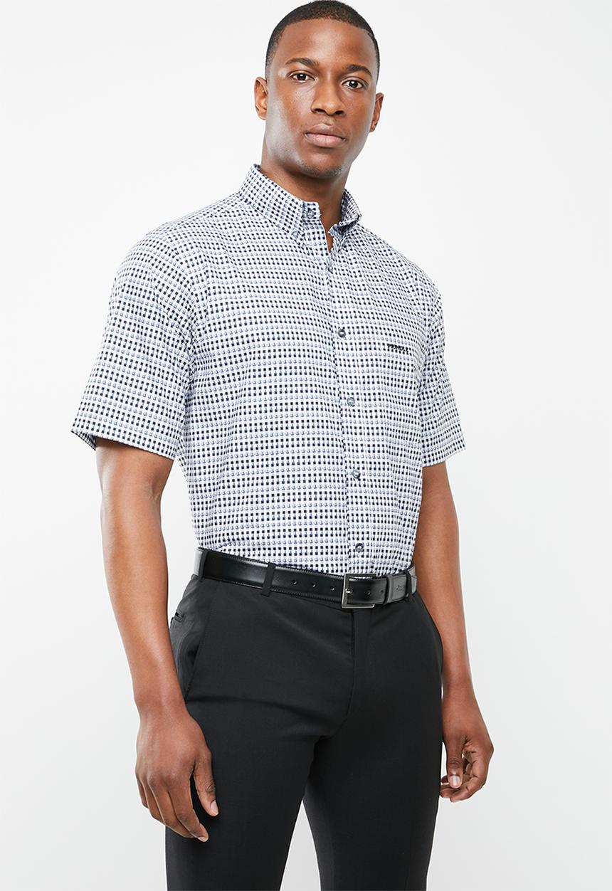 Pringle of Scotland - Everest short sleeve shirt - multi