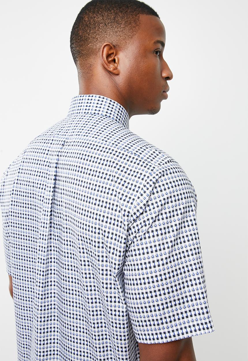 Pringle of Scotland - Everest short sleeve shirt - multi