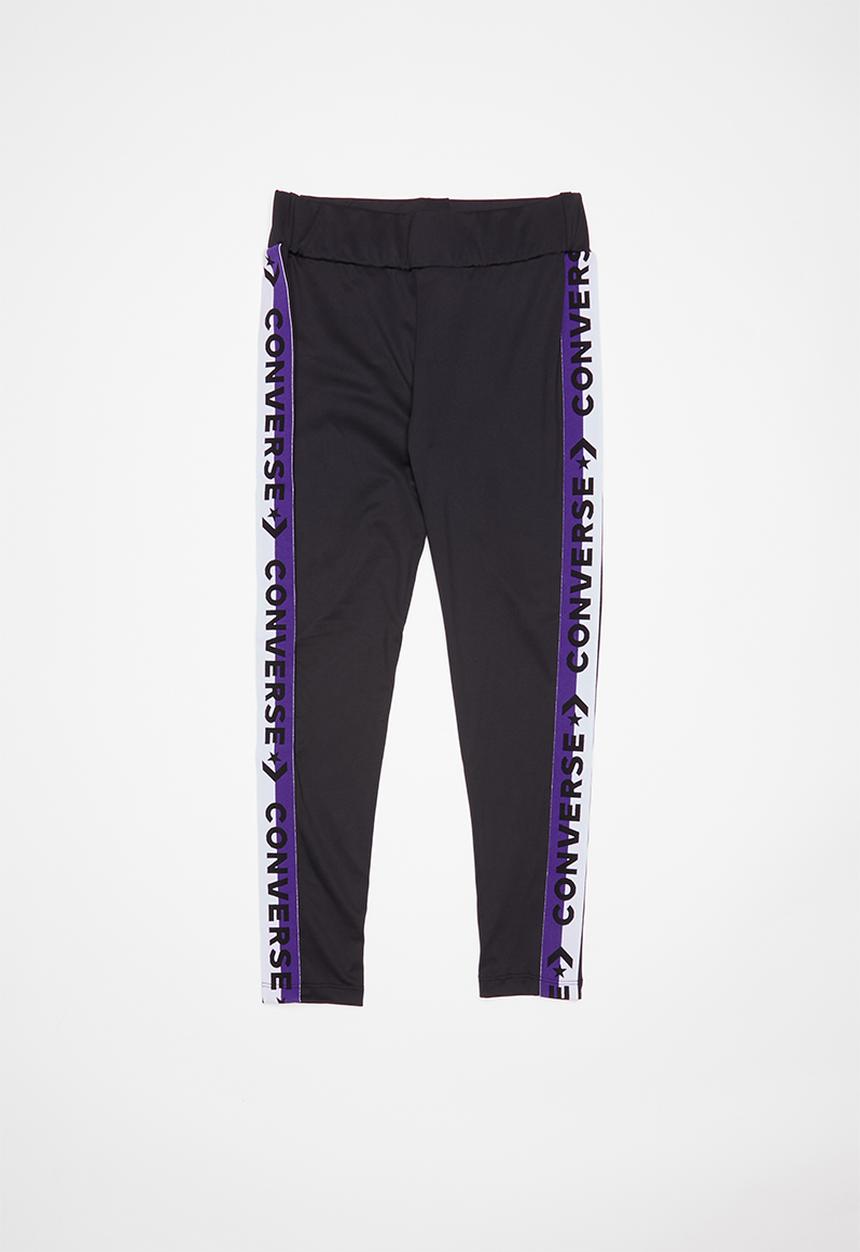 Converse - Cnvg leggings with taping - black