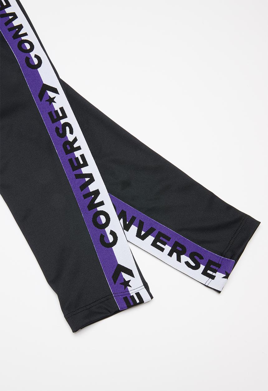 Converse - Cnvg leggings with taping - black