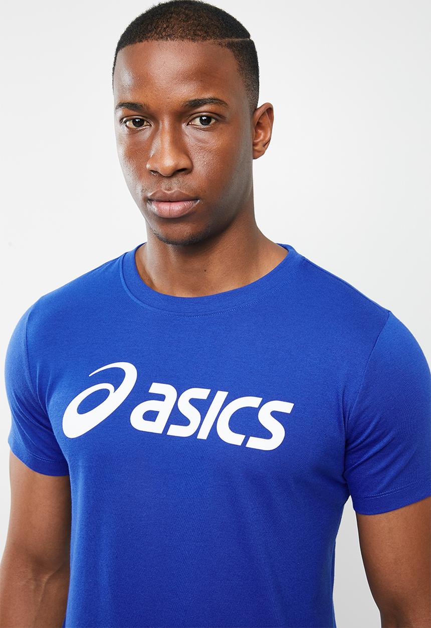 ASICS - Asics big logo tee - blue