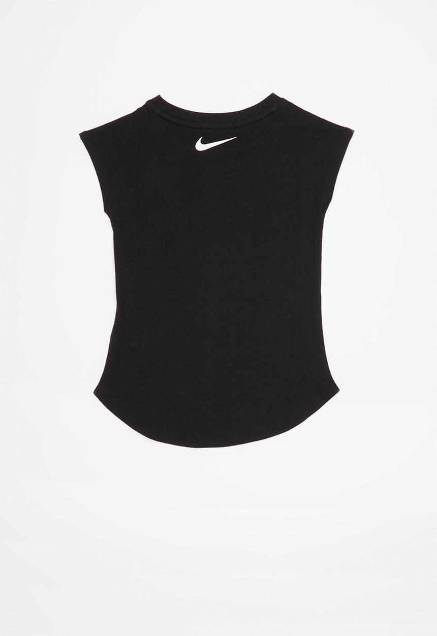 Nike - Nike girls swooshfetti short sleeve tee - black