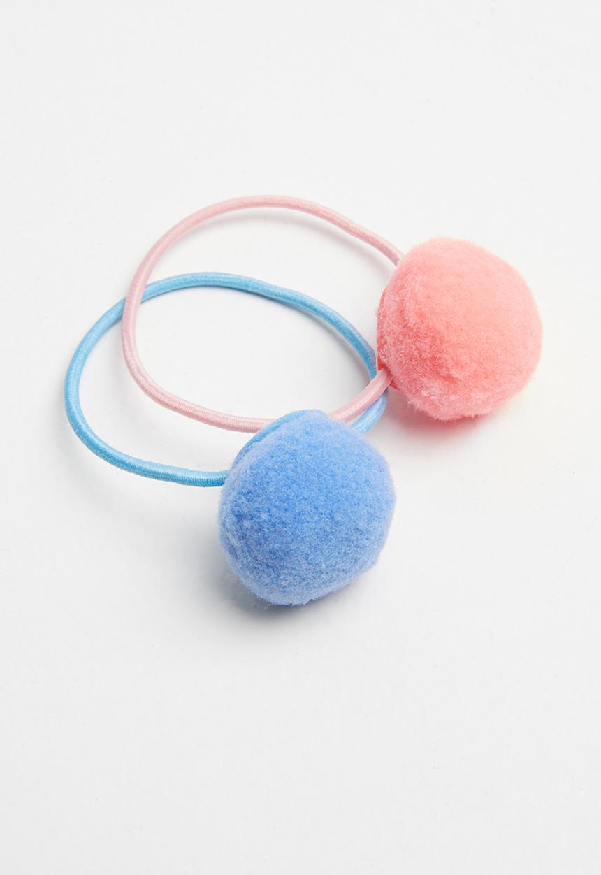 Cotton On - Knot messy hairties - multi