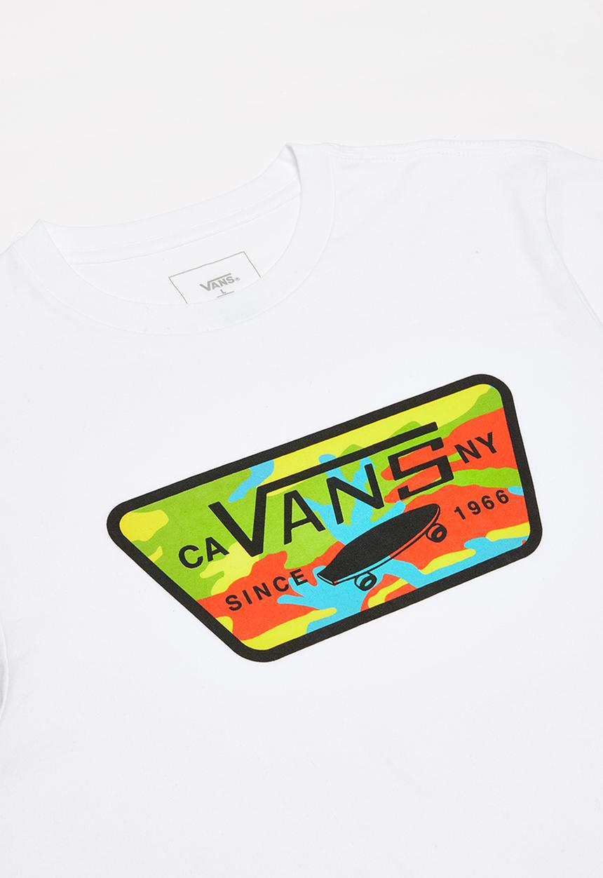 Vans - Full patch fill boys - white 