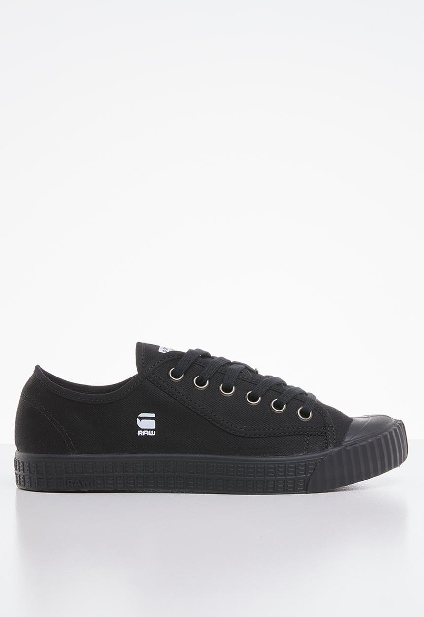 G-STAR - Rovulc denim sneakers - black