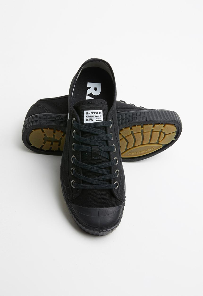 G-STAR - Rovulc denim sneakers - black