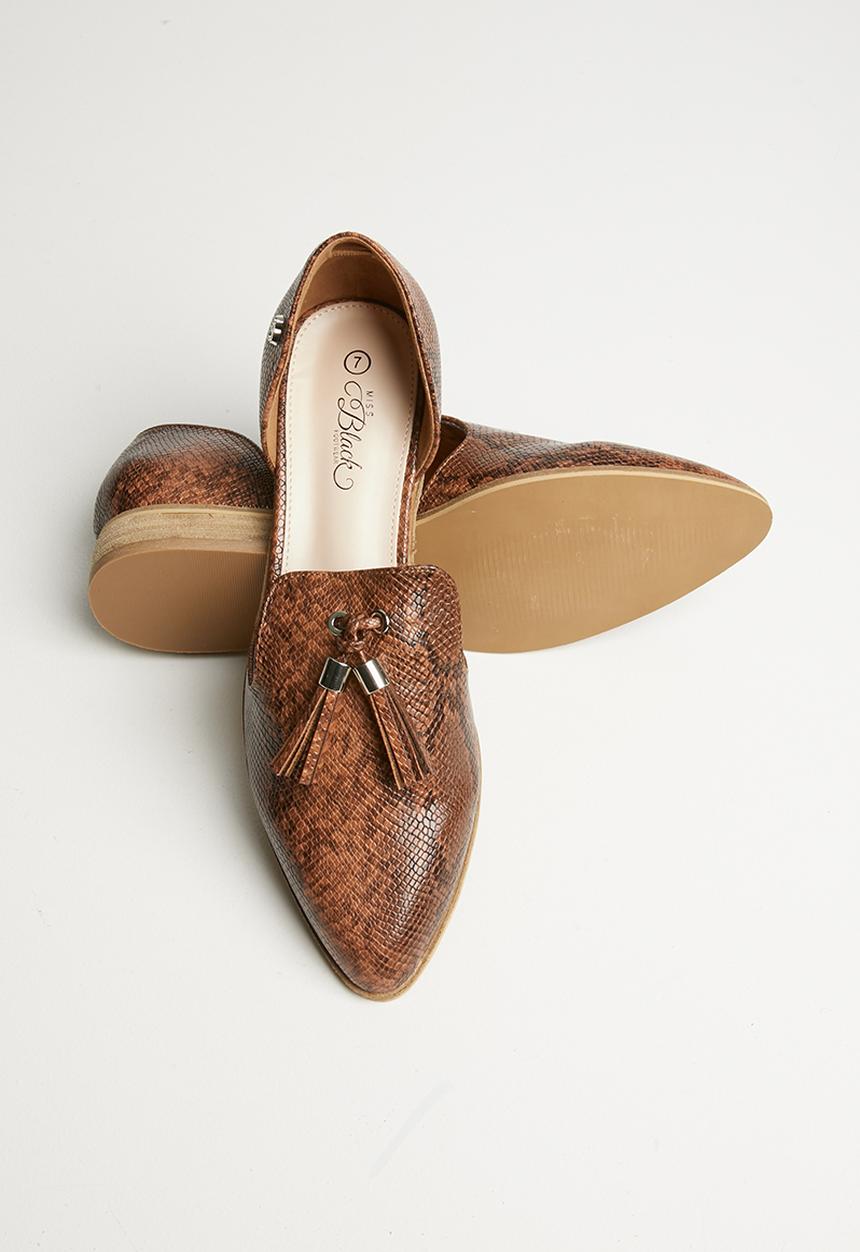 Miss Black - Sunday loafer - brown