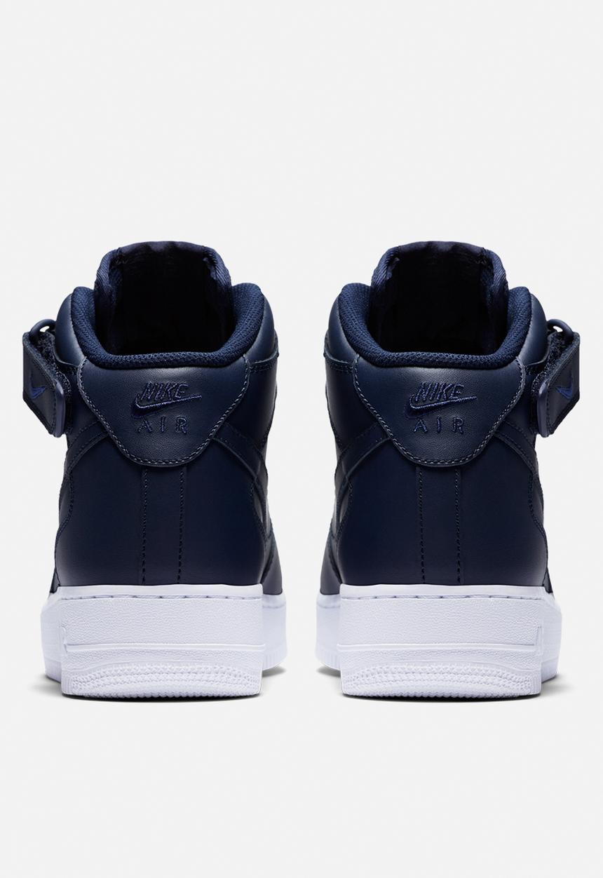 Nike - Air Force 1 mid 07 - obsidian/obsidian-white