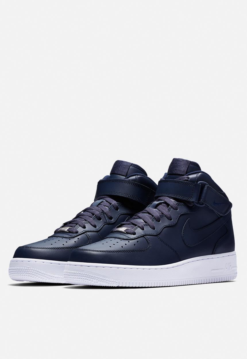Nike - Air Force 1 mid 07 - obsidian/obsidian-white